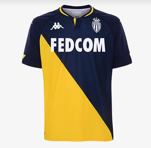 AS Monaco Away Kit Soccer Jersey 2020/21